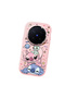 Vivo X300 Pro Compatible Shock-Absorbing Camera Protected Pink Silicone Patterned Case - 3