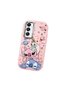 Pink Silicone Patterned Case with Shock Absorbing Camera Protection Compatible with Samsung Galaxy A16 4G/5G - 3