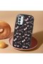 Samsung Galaxy M23/M13 Compatible Anti-Shock Camera Protected Patterned Printed Black Silicone Case - 3