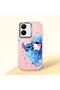 Vivo Y77T/Y78M Compatible Anti-Shock Camera Protected Patterned Printed Pink Silicone Case - 2
