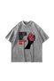 Green Day Printed Oversized Unisex Washable White Tshirt