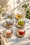 6-Piece Porcelain Luxury Stylish Gold Gilded Coffee Cup Set I 90 Cc I - 2