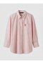 LCW Modest Striped Oversize Poplin Women's Shirt Tunic - 5