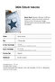 Women's Ice T1-4S6-3 Mom Fit Shiny Stone Star Printed Special Design Denim Shorts - 5