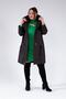 Women's Plus Size Pocket-Collar Detailed Trench Coat Black