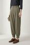 بنطلون MY FASHION بأزرار وحزام عند الخصر - 4