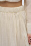Women's Comfortable Cut Transparent Skirt with Elastic Waist - 3