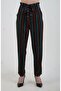 Striped Carrot Trousers - 3