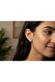 Minimal Butterfly Earrings with Zircon Stones and Enamel (1.5 cm)
