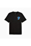 Graphic Men's Black Casual Style T-Shirt 69177601 - 4