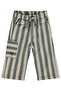 Striped Side Pocket Pants for 6-18 Months - Green