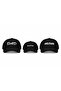Mom & Dad & Brother Printed Black 3-Piece Family Combination Hat - 4