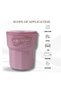 Auto Family Luxury Car Air Freshener Diffuser Auto Fragrance Spray (AF11- Rose, Pink - Crimson) - 3