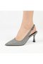 7 cm Glittery Thin Heeled Women's Evening Dress Shoes - 4
