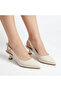 Ten Arka Open Hazelnut Heeled Women's Shoes - 4