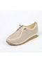Suede Rubber Laced Women's Sports Ballerina Shoes - 4