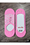 جوارب بابيت 3 أزواج من الجوارب الوردية ذات النمط الخاص miss Babit - 4