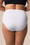 High Waist Women's Panties White 3 Pieces - 6