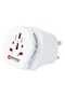 Travel Adapter Combo for India and Europe Plugs - 3