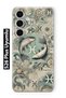 Samsung Galaxy S26 Plus Compatible Pisces Patterned Transparent Phone Case