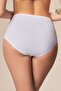 Patterned High Waist Women's Panties White Black Navy Blue 3 Pieces - 5