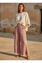 Tasseled Crincle Pants