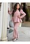 Girl's Special Occasion Set with Button and Belt Detail Combination I Girl's Holiday Set I Ages 3-13 - 2