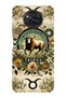 Poco X3 Nfc / X3 Pro Compatible Transparent Phone Case with Taurus Pattern