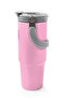 Light Pink Thermos with Straw and Direct Drinking Steel Cup 900 ml 38751 - 5
