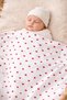Multi-Purpose Muslin Blanket Newborn Girl - Boy Baby Blanket Cotton Summer Heart Patterned - 2