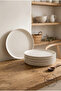 Vera 6 Piece Cake Set White - 5