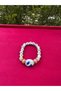 Milena Istanbul Floral Patterned Colorful Beaded Design Bracelet - 3