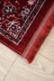 Buhara, Afghanistan Vintage Ethnic Patterned Red Burgundy Antique Look Soft Textured Prayer Rug - 7