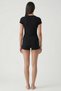 Cotvie Black Cotton Crew Neck T-Shirt - 3