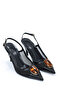 Rs 17235 Buckle Detail Stiletto with Back Belt