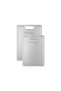 2-Piece Stainless Steel Cutting Board Luxury Steel Cutting Board - 8