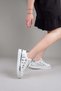 Vion Bird's Eye Detailed Sports Shoes White - 5