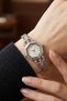 Gemy Women's Steel Watch Vintage Stylish Slim Band Silver Wristwatch |   Stylish, Luxurious Limited Edition 2026 - 3