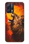 Realme 9 Pro Compatible Lion Patterned Transparent Phone Case