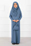Hijab Children's Prayer Dress Baby Blue