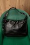 Vintage Belt Detailed Black Shoulder and Crossbody Bag (Marteniçka Bracelet Is a Gift!) !)) - 4