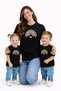Mother Unisex Kids Combination Oversize T-Shirt Twin T-Shirt Colorful Lines Printed (Single Price)
