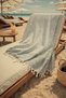 Hürrem Cotton Peshtemal |   Natural Fringed Beach, Pool, Spa, Sauna, Sports, Travel Towel - 6 Colors - 4