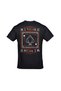 Hazbin Hotel Alastor and Rosie Ace in the Hole Front and Back Printed Unisex Black Tshirt - 3