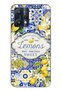 Realme 9 Pro Compatible Lemon Patterned Transparent Phone Case
