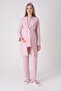 Set of 3: Cotton Maternity & Pregnancy Pajama Set with Lace Robe