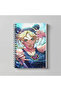 دفتر ملاحظات JOJO JoJo's Bizarre Adventure Anime مقاس A4، 60 ورقة، مطبوع عليه شخصيات بدون خطوط