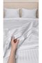 Single 100% Cotton Satin Duvet Cover Set |   Premium Series |   8 Color Options (160X220) -White - 5