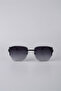 Women's Geometric Frameless Gradient Smoked Glass Sunglasses Gg25Mp3402R01