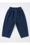 Unisex Children's Cotton Dark Navy Blue Denim Trousers - 2
